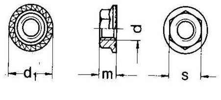 DIN 196 Flange Nuts Specifications