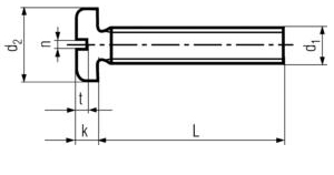 DIN 85 - Slotted Pan Head Machine Screws Specifications
